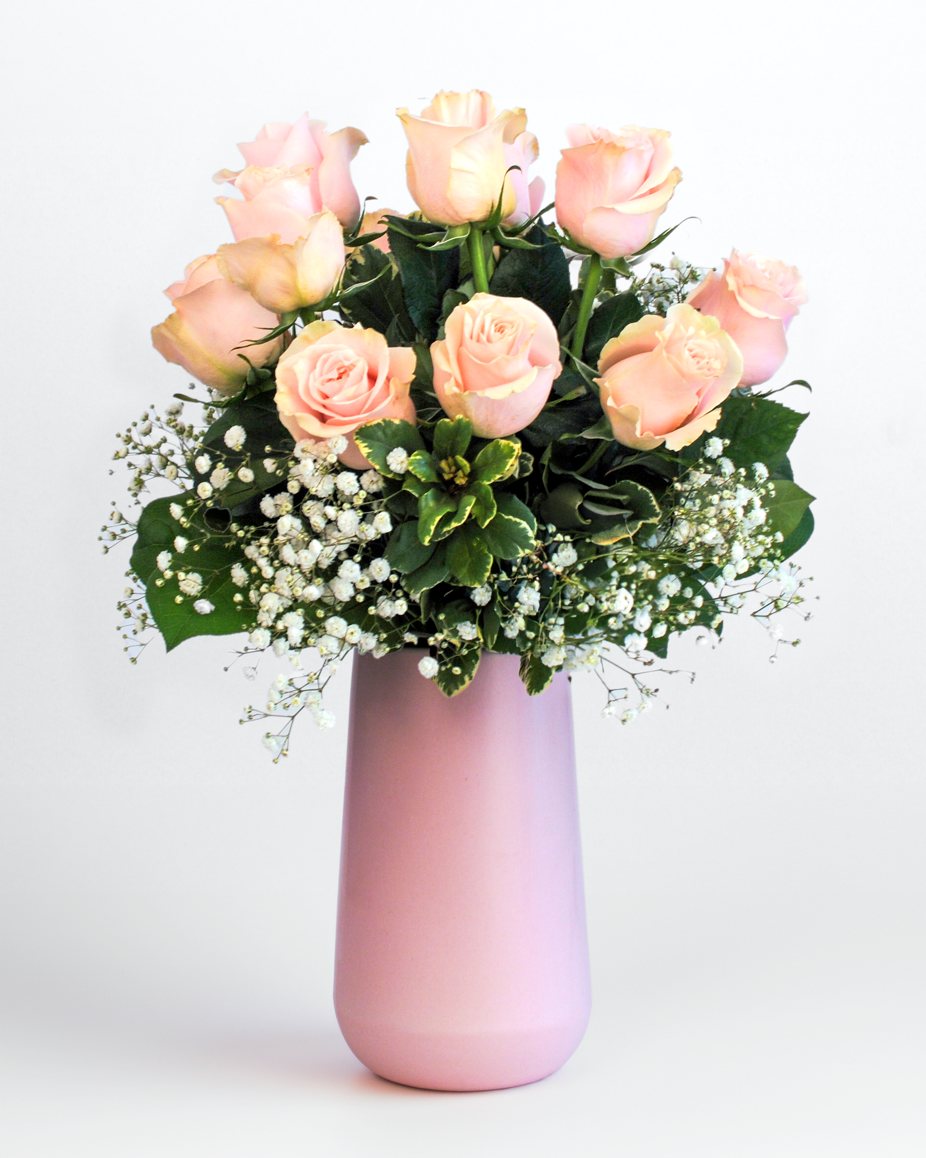 Modern Love Pink Rose Bouquet