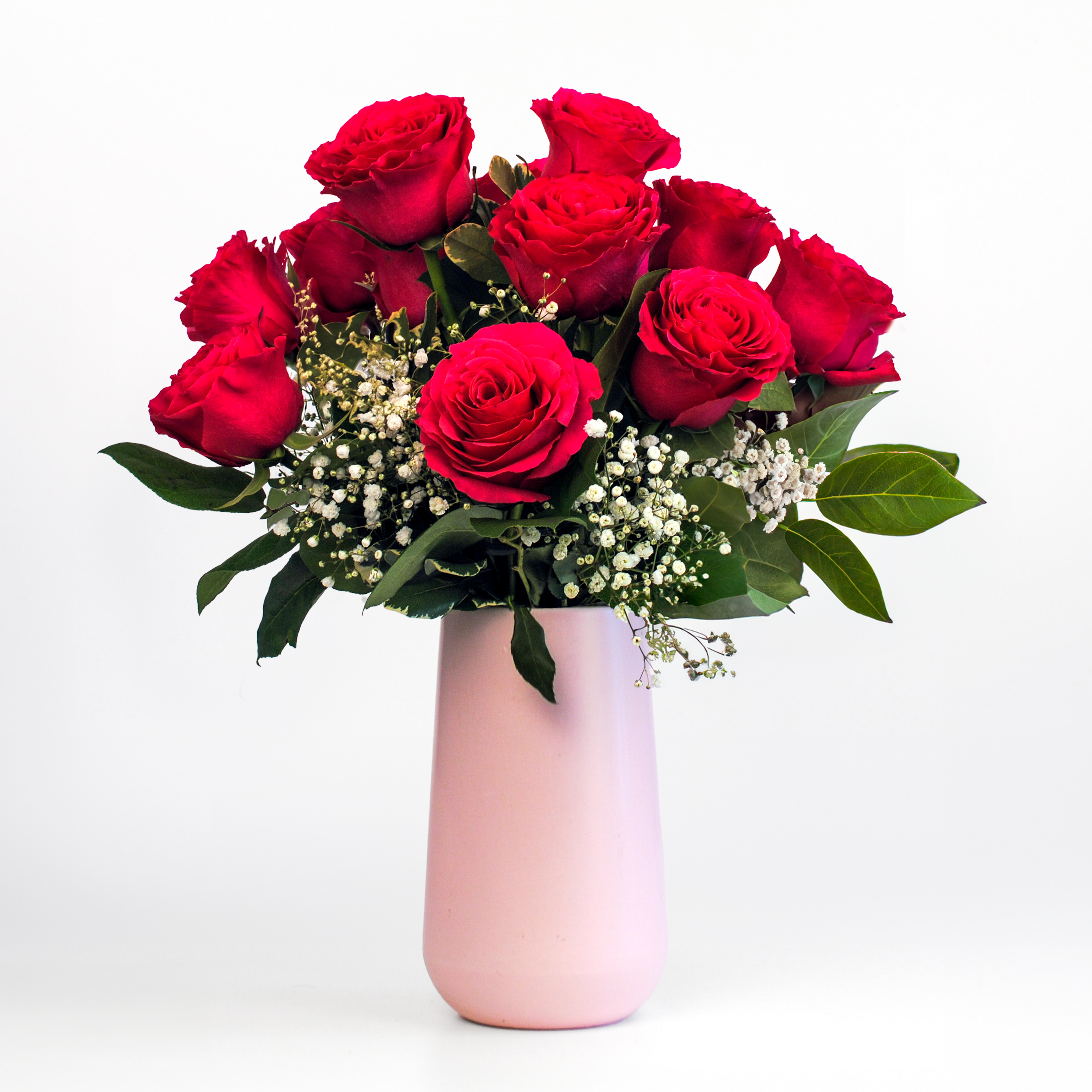 Modern Love Hot Pink Rose Bouquet from Rockcastle Florist