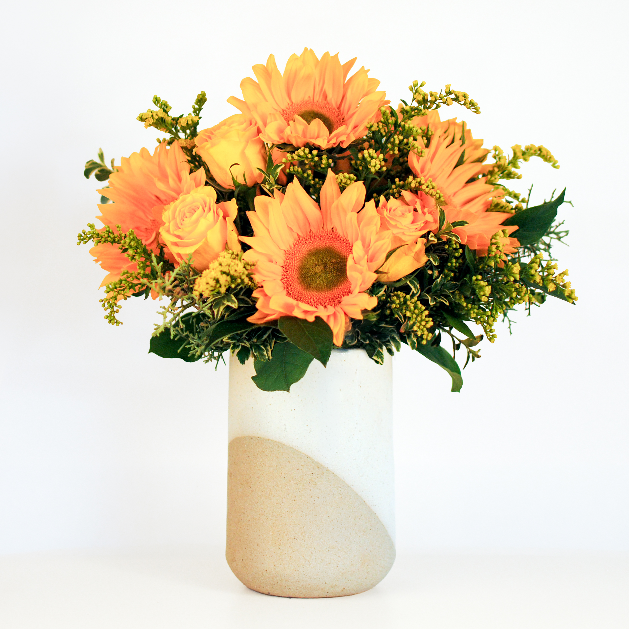 Sunshine Grande Bouquet with sunflowers and warm autumn tones from Rockcastle Florist