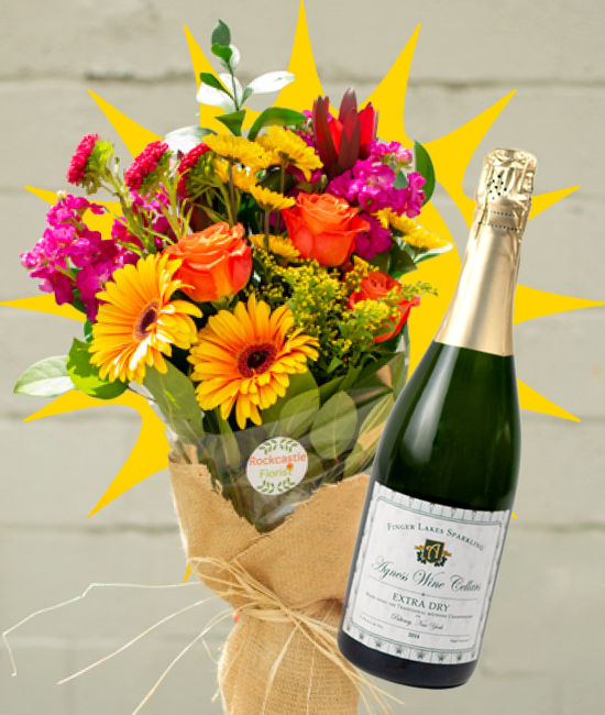 Mimosa Gift Baskets  Champagne Life Gifts